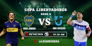 Soi Kèo Boca Juniors Vs Univ Catolica 07h30 29/05 – Bảng D Copa Libertadores